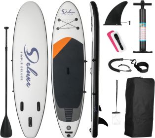 Inflatable Stand Up Paddle Board ‚Äì Simple Deluxe Premium SUP for All Skill Levels, Paddle Boards for Youth & Adults, Blow Up Stand-Up Paddleboards w