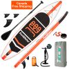 Free Shipping Dropshipping Canada Warehouse Have Stock SUP Stand Up Paddle Board 11'x33''x6'' Inflatable Paddleboard Soft Top Surfboard with ISUP Acce