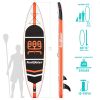 Free Shipping Dropshipping Canada Warehouse Have Stock SUP Stand Up Paddle Board 11'x33''x6'' Inflatable Paddleboard Soft Top Surfboard with ISUP Acce