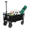 Compact Outdoor Folding Utility Wagon