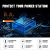 Portable Power Station;  500W Solar Generator with 484Wh Backup Lithium Battery;  110V AC Outlets;  USB-C PD 100W;  Outdoor Generators with LED Light