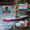 Inflatable Stand Up Paddle Board with Premium iSUP Bundle Accessory Pack, Durable, Lightweight with Stable Wide Stance - SUP for All Skill Levels Acti