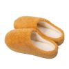 Women's Slip on Fuzzy House Slippers Memory Foam Slippers Scuff Outdoor Indoor Warm Plush Bedroom Shoes with Faux Fur Lining