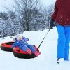 80" 2-Person Inflatable Snow Sled for Kids and Adults